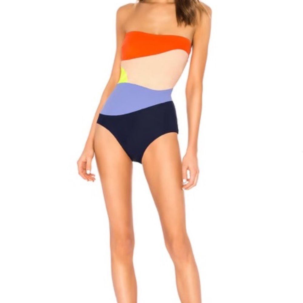 Flagpole Swim Sunset Bathing Suit